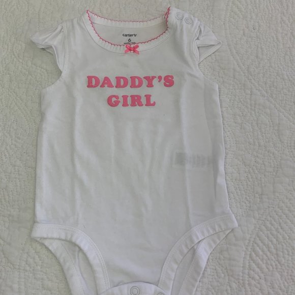 Bundle Of 3 Baby Girl Onesies, 6M - Picture 3 of 4
